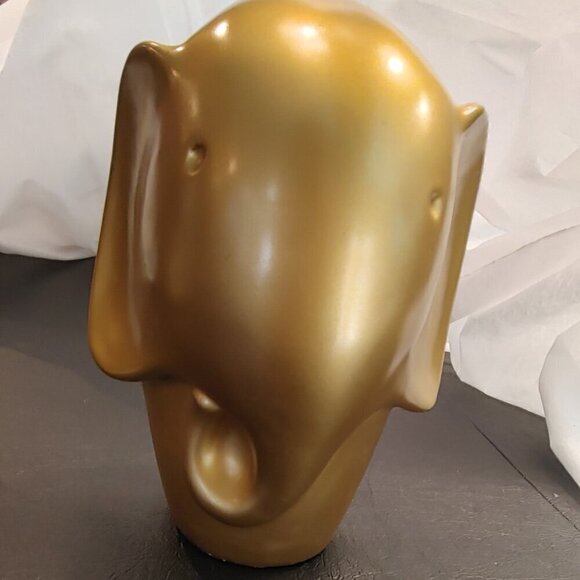 Gold Elephant Accent Decor - Picture 1 of 4